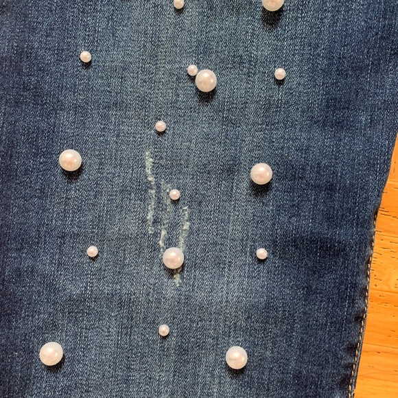 Pearled denim jeans - Picture 5 of 5